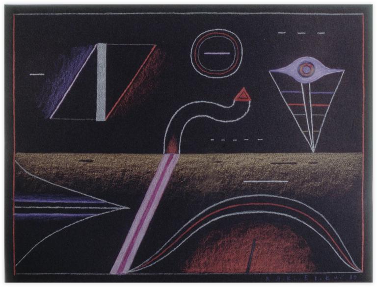 Catalogue raisonné, Vladimir Yankilevsky, From the cycle The Space of Experience, 1989