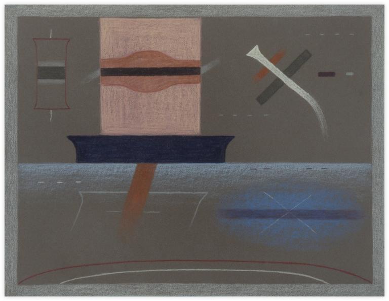 Catalogue raisonné, Vladimir Yankilevsky, From the cycle The Space of Experience, 1989