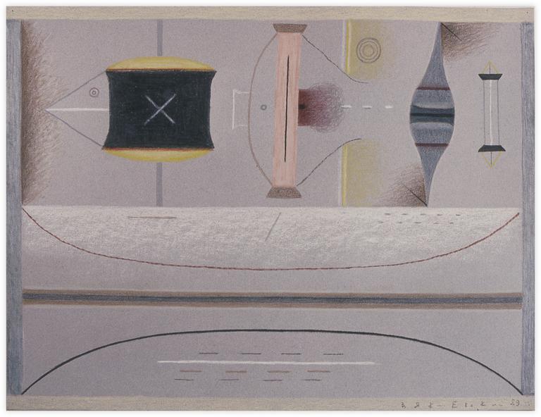 Catalogue raisonné, Vladimir Yankilevsky, From the cycle The Space of Experience, 1989