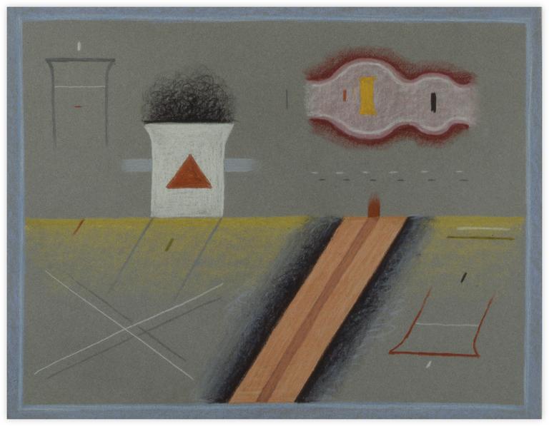 Catalogue raisonné, Vladimir Yankilevsky, From the cycle The Space of Experience, 1989