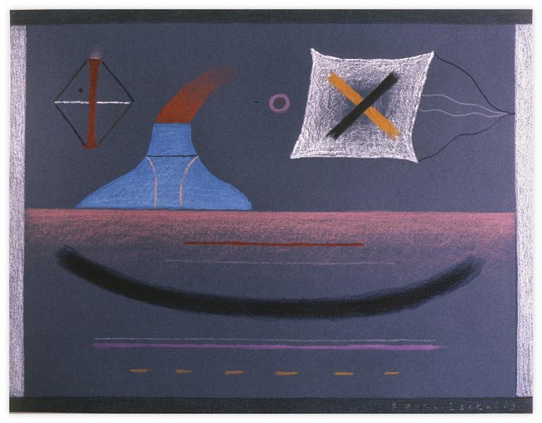 Catalogue raisonné, Vladimir Yankilevsky, From the cycle The Space of Experience, 1989