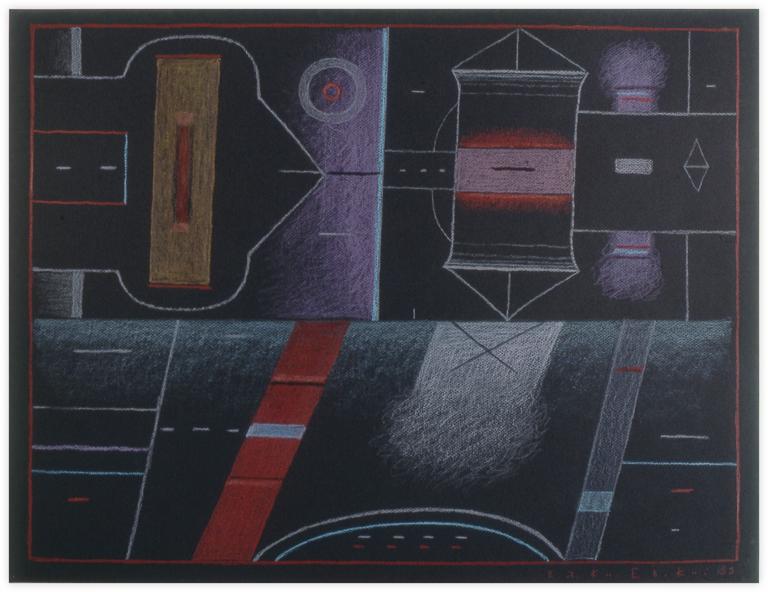 Catalogue raisonné, Vladimir Yankilevsky, From the cycle The Space of Experience, 1989