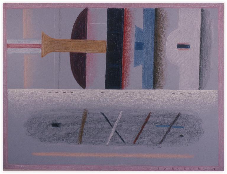 Catalogue raisonné, Vladimir Yankilevsky, From the cycle The Space of Experience, 1989