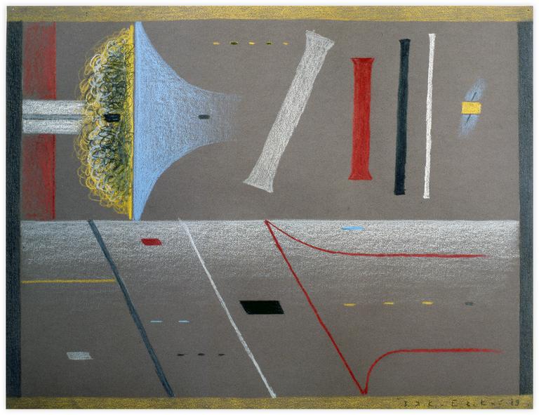 Catalogue raisonné, Vladimir Yankilevsky, From the cycle The Space of Experience, 1989