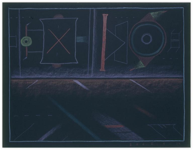Catalogue raisonné, Vladimir Yankilevsky, From the cycle The Space of Experience, 1989