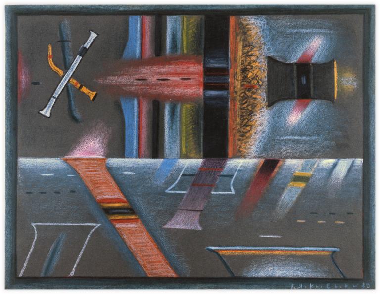 Catalogue raisonné, Vladimir Yankilevsky, From the cycle The Space of Experience, 1989
