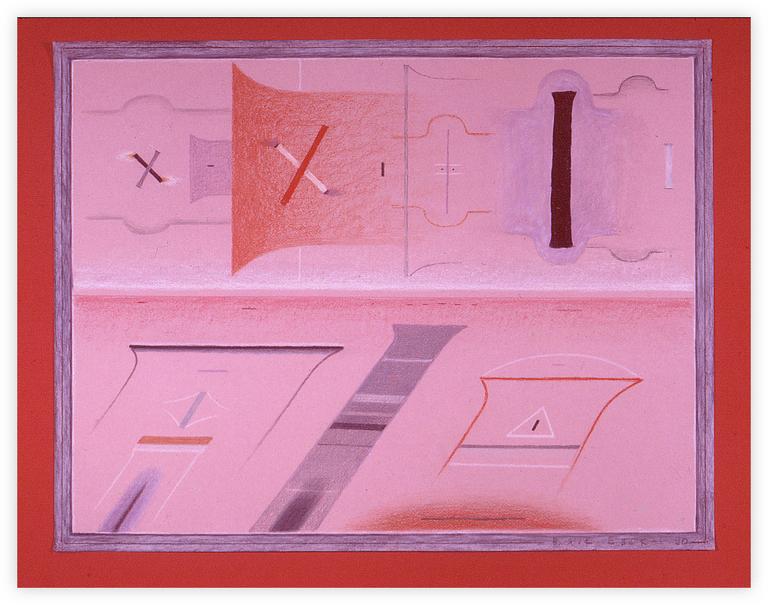 Catalogue raisonné, Vladimir Yankilevsky, From the cycle The Space of Experience, 1990