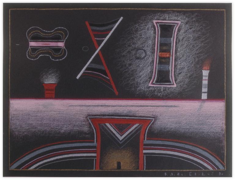 Catalogue raisonné, Vladimir Yankilevsky, From the cycle The Space of Experience, 1990