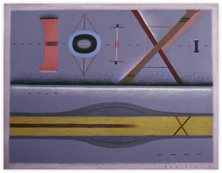 Catalogue raisonné, Vladimir Yankilevsky, From the cycle The Space of Experience, 1990