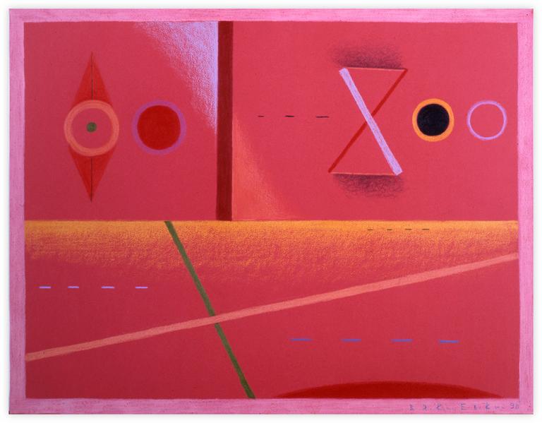 Catalogue raisonné, Vladimir Yankilevsky, From the cycle The Space of Experience, 1990