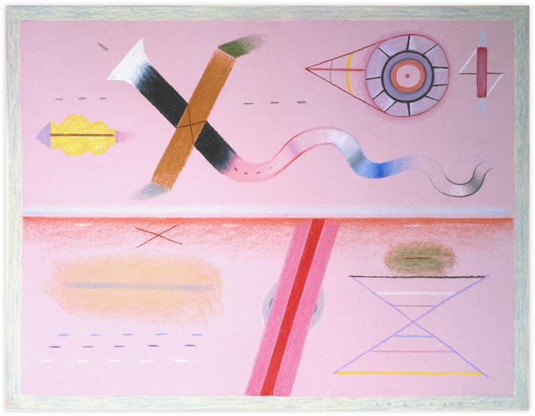 Catalogue raisonné, Vladimir Yankilevsky, From the cycle The Space of Experience, 1990