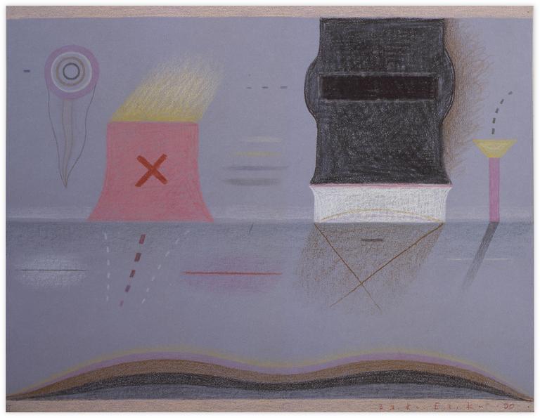Catalogue raisonné, Vladimir Yankilevsky, From the cycle The Space of Experience, 1990