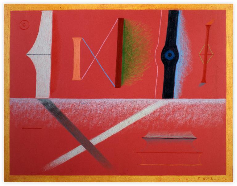Catalogue raisonné, Vladimir Yankilevsky, From the cycle The Space of Experience, 1990