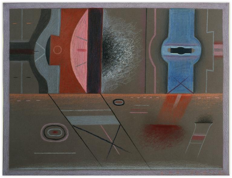 Catalogue raisonné, Vladimir Yankilevsky, From the cycle The Space of Experience, 1990