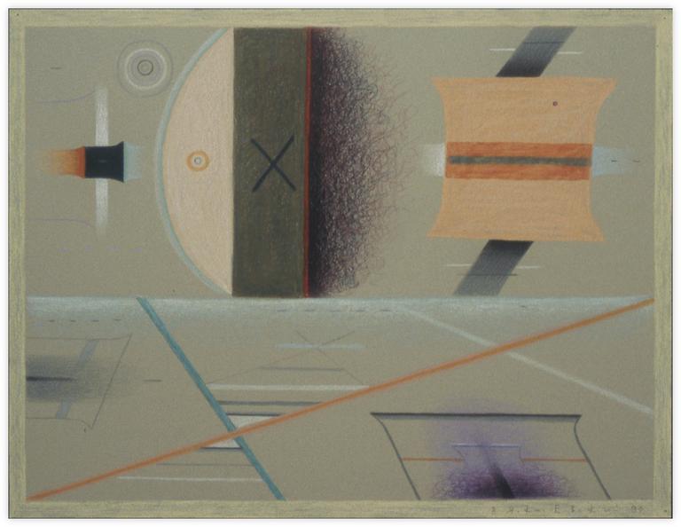 Catalogue raisonné, Vladimir Yankilevsky, From the cycle The Space of Experience, 1990