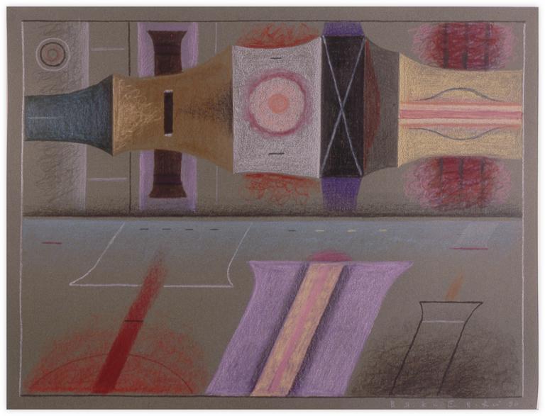 Catalogue raisonné, Vladimir Yankilevsky, From the cycle The Space of Experience, 1990