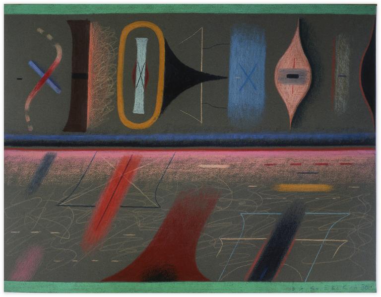 Catalogue raisonné, Vladimir Yankilevsky, From the cycle The Space of Experience, 1990