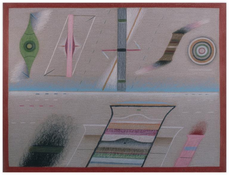 Catalogue raisonné, Vladimir Yankilevsky, From the cycle The Space of Experience, 1990