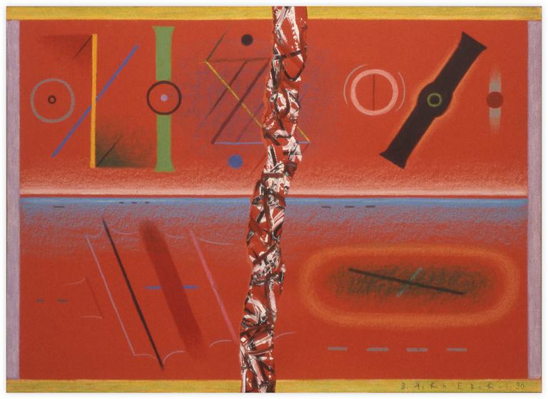 Catalogue raisonné, Vladimir Yankilevsky, From the cycle The Space of Experience, 1990