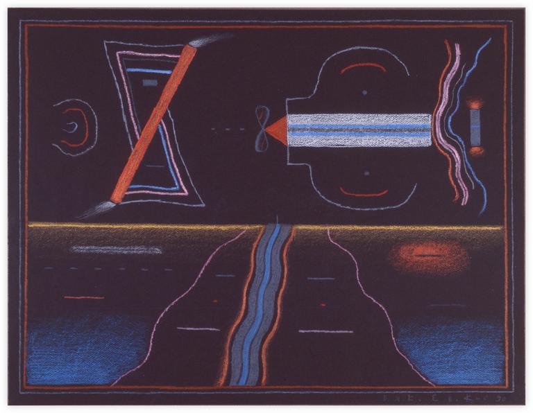 Catalogue raisonné, Vladimir Yankilevsky, From the cycle The Space of Experience, 1990