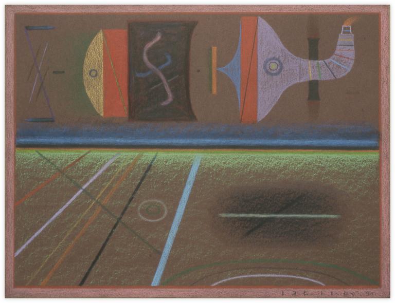 Catalogue raisonné, Vladimir Yankilevsky, From the cycle The Space of Experience, 1990