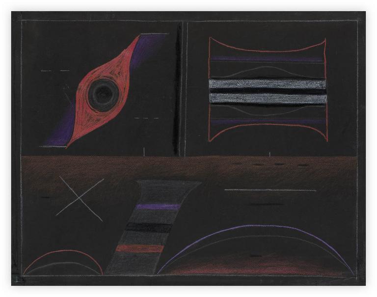 Catalogue raisonné, Vladimir Yankilevsky, From the cycle The Space of Experience, 1990