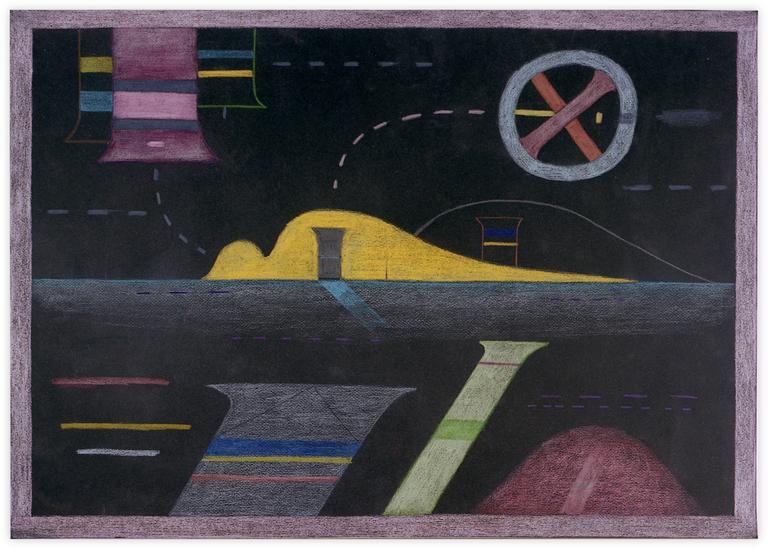Catalogue raisonné, Vladimir Yankilevsky, From the cycle The Space of Experience, 1990