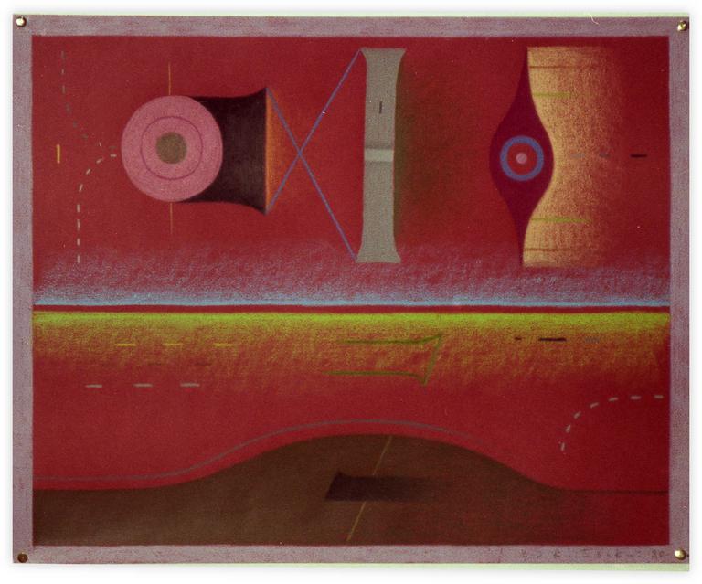 Catalogue raisonné, Vladimir Yankilevsky, From the cycle The Space of Experience, 1990