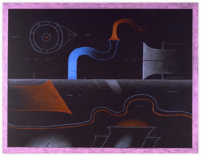 Catalogue raisonné, Vladimir Yankilevsky, From the cycle The Space of Experience, 1990