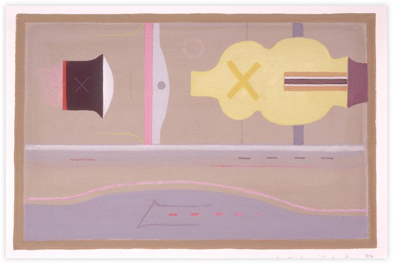 Catalogue raisonné, Vladimir Yankilevsky, From the cycle The Space of Experience, 1994