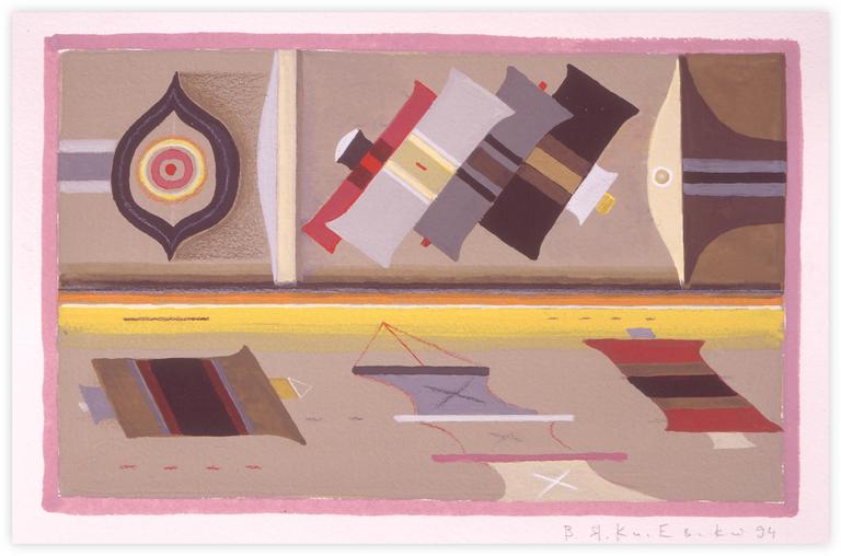 Catalogue raisonné, Vladimir Yankilevsky, From the cycle The Space of Experience, 1994