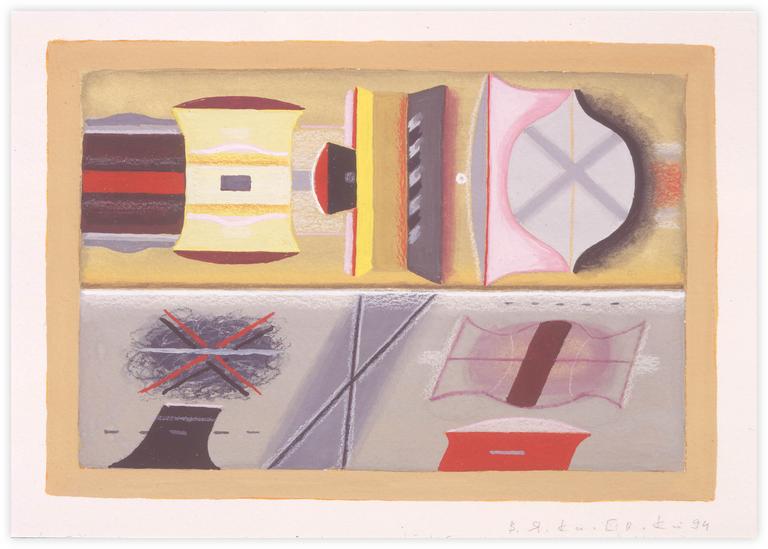 Catalogue raisonné, Vladimir Yankilevsky, From the cycle The Space of Experience, 1994