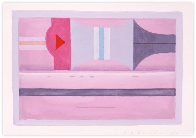 Catalogue raisonné, Vladimir Yankilevsky, From the cycle The Space of Experience, 1994