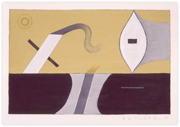 Catalogue raisonné, Vladimir Yankilevsky, From the cycle The Space of Experience, 1994