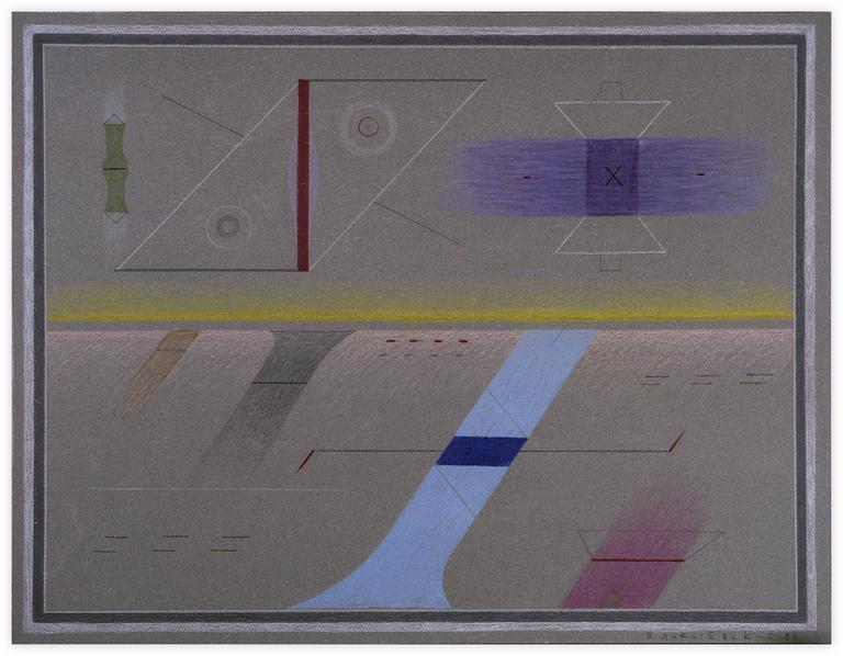 Catalogue raisonné, Vladimir Yankilevsky, From the cycle The Space of Experience, 1994