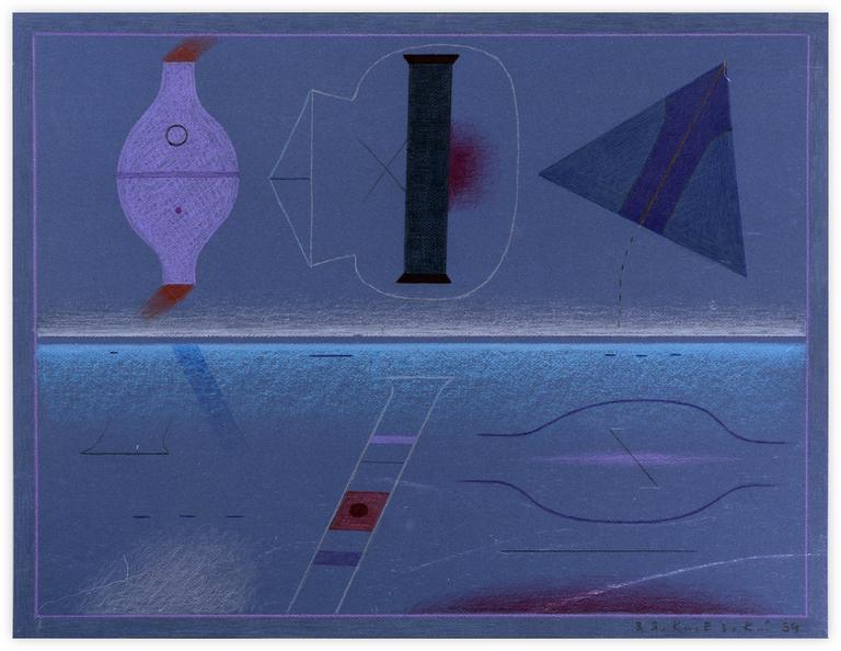 Catalogue raisonné, Vladimir Yankilevsky, From the cycle The Space of Experience, 1994