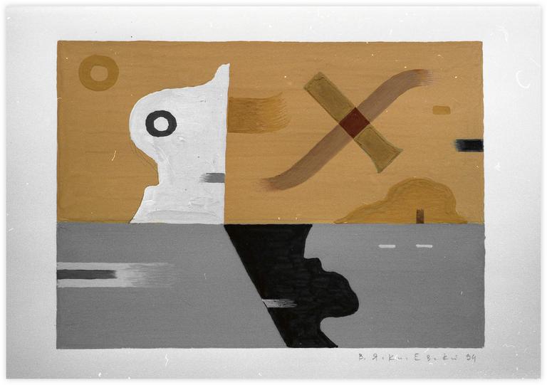 Catalogue raisonné, Vladimir Yankilevsky, From the cycle The Space of Experience, 1994