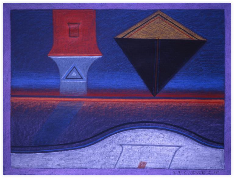 Catalogue raisonné, Vladimir Yankilevsky, From the cycle The Space of Experience, 1995