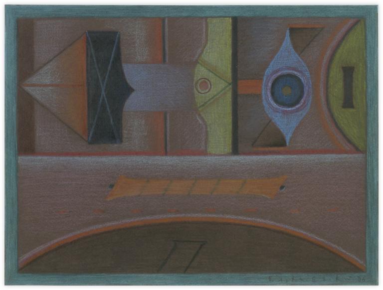 Catalogue raisonné, Vladimir Yankilevsky, From the cycle The Space of Experience, 1996