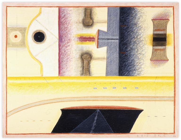 Catalogue raisonné, Vladimir Yankilevsky, From the cycle The Space of Experience, 1996