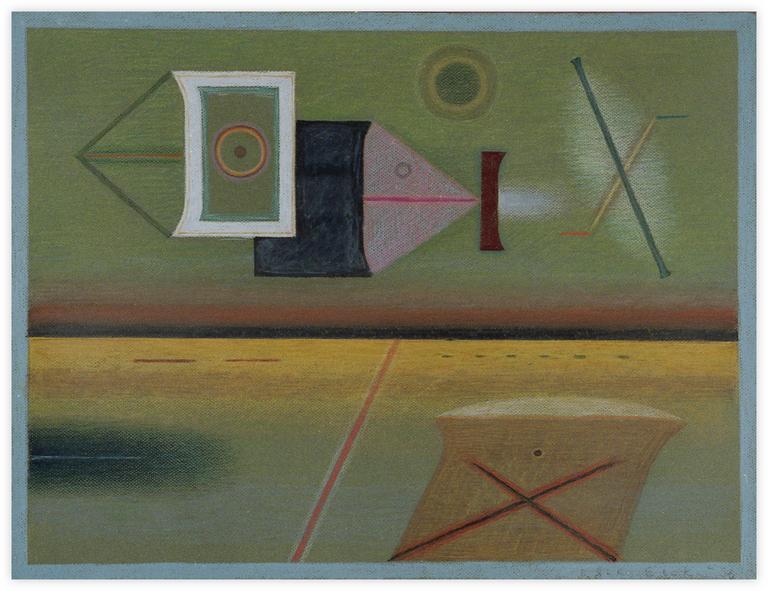 Catalogue raisonné, Vladimir Yankilevsky, From the cycle The Space of Experience, 1996