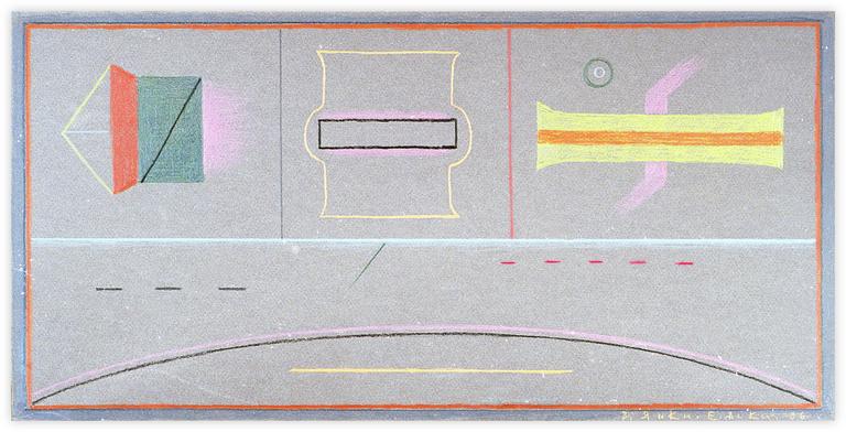 Catalogue raisonné, Vladimir Yankilevsky, From the cycle The Space of Experience, 1996