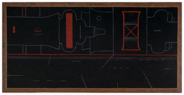 Catalogue raisonné, Vladimir Yankilevsky, From the cycle The Space of Experience, 1996
