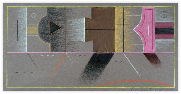 Catalogue raisonné, Vladimir Yankilevsky, From the cycle The Space of Experience, 1996