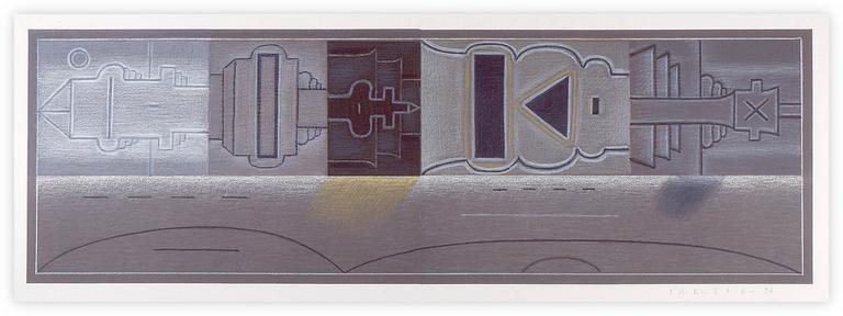 Catalogue raisonné, Vladimir Yankilevsky, From the cycle The Space of Experience, 1996