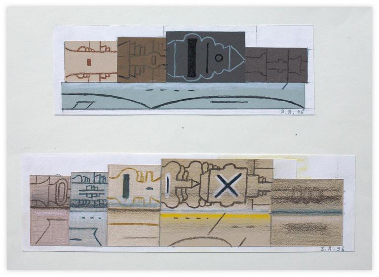 Catalogue raisonné, Vladimir Yankilevsky, From the cycle The Space of Experience, 1996