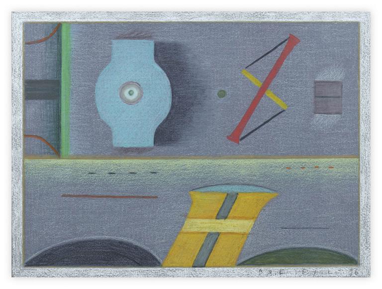 Catalogue raisonné, Vladimir Yankilevsky, From the cycle The Space of Experience, 1996