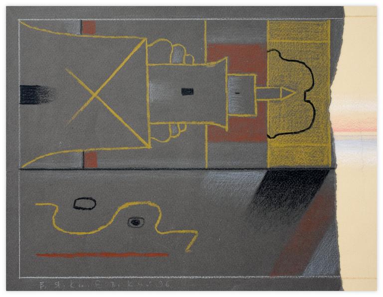 Catalogue raisonné, Vladimir Yankilevsky, From the cycle The Space of Experience, 1996