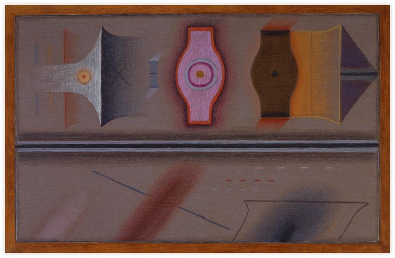Catalogue raisonné, Vladimir Yankilevsky, From the cycle The Space of Experience, 1998