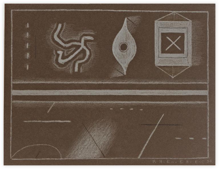 Catalogue raisonné, Vladimir Yankilevsky, From the cycle The Space of Experience, 1998